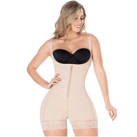 Faja Postoperatoria y Postparto Etapa 2 con Cierre y Busto Libre DAG-2396 - fajascolombianas