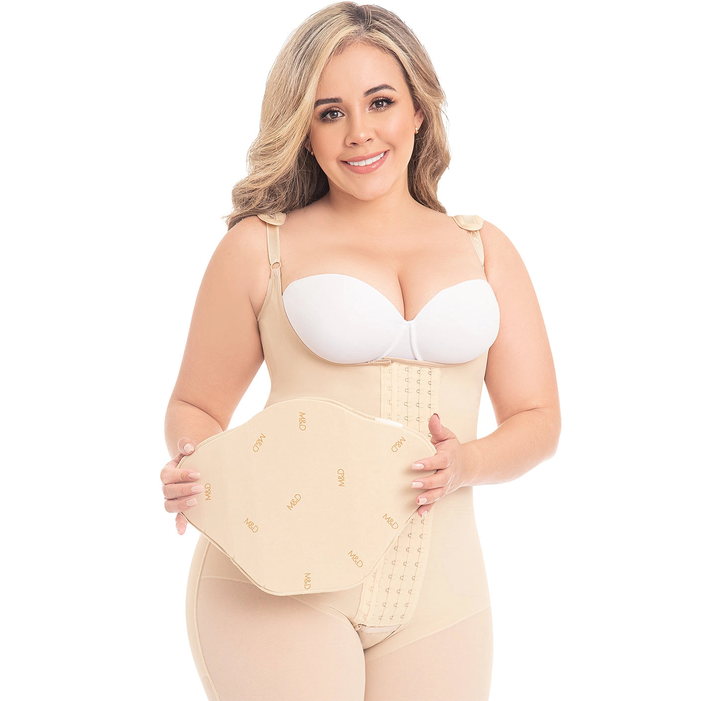 Tabla Abdominal Postoperatoria de Compresión 360 para Liposucción y Abdominoplastia M&D MYD9104 - fajascolombianas