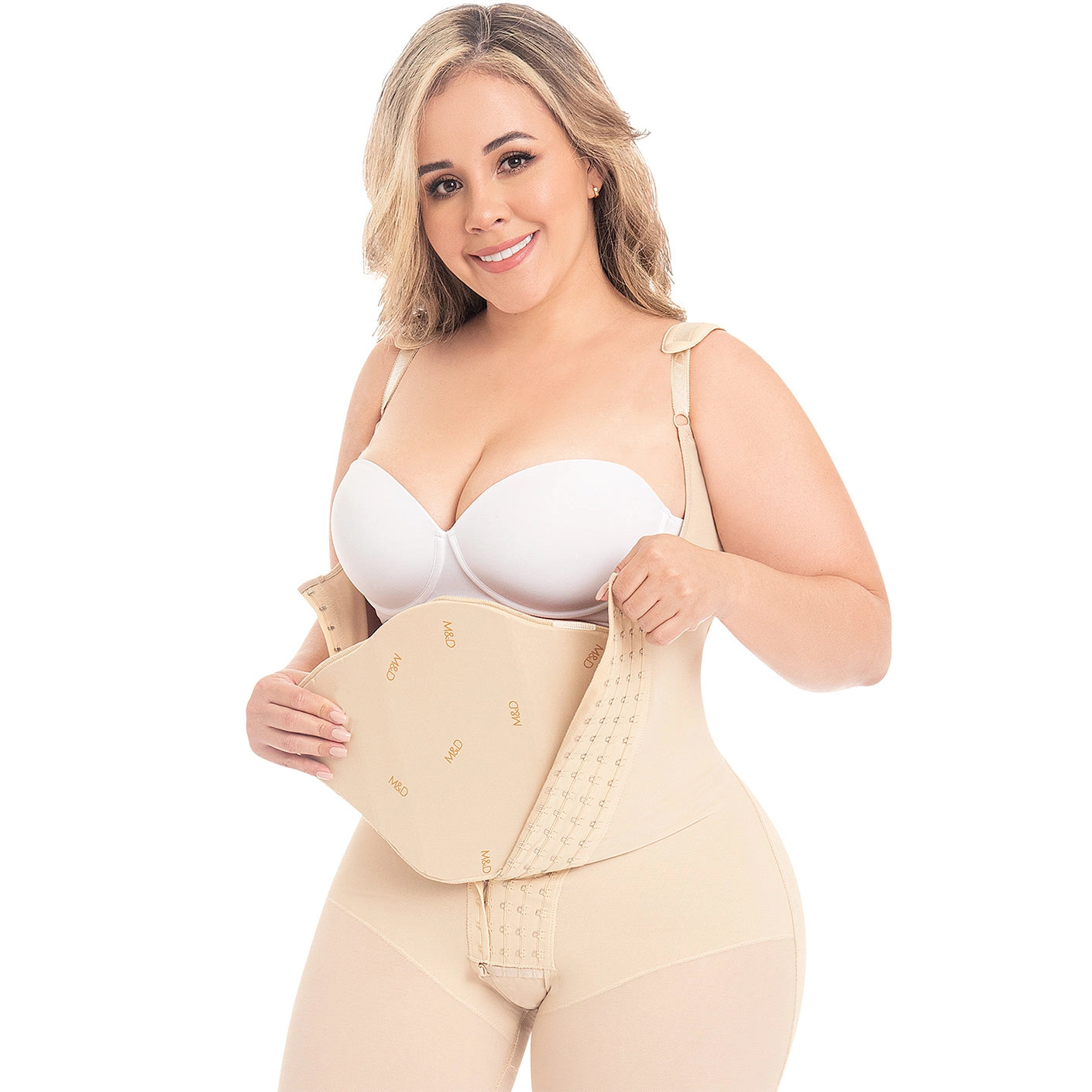 Tabla Abdominal Postoperatoria de Compresión 360 para Liposucción y Abdominoplastia M&D MYD9104 - fajascolombianas