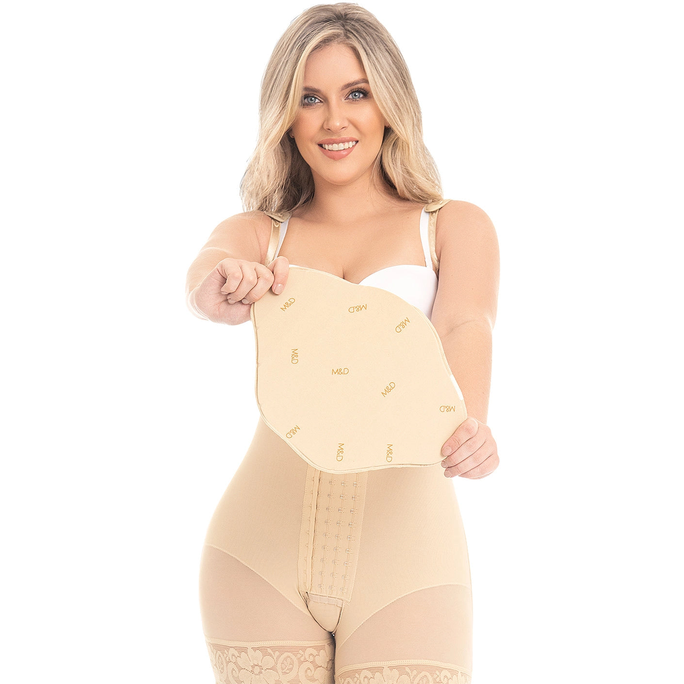 Tabla Abdominal Postoperatoria de Compresión 360 para Liposucción y Abdominoplastia M&D MYD9104 - fajascolombianas