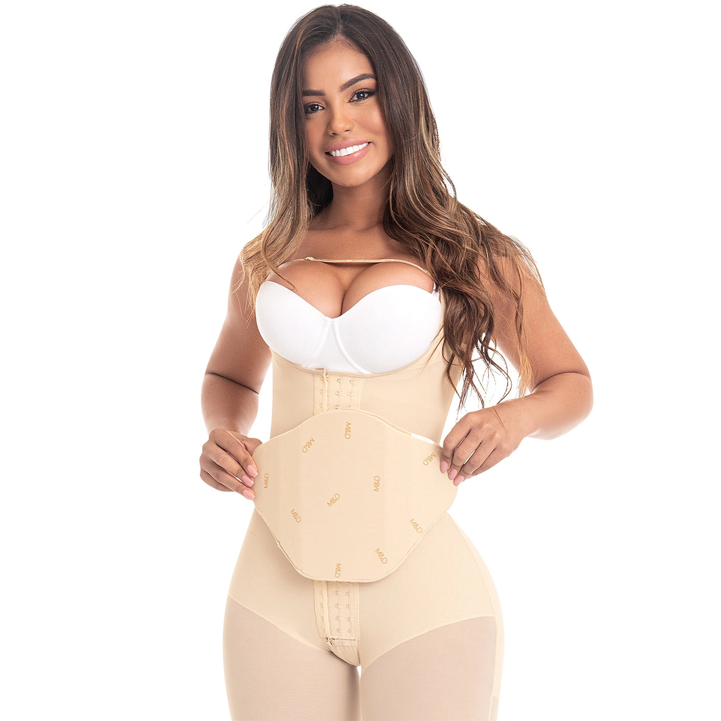 Tabla Abdominal Postoperatoria de Compresión 360 para Liposucción y Abdominoplastia M&D MYD9104 - fajascolombianas