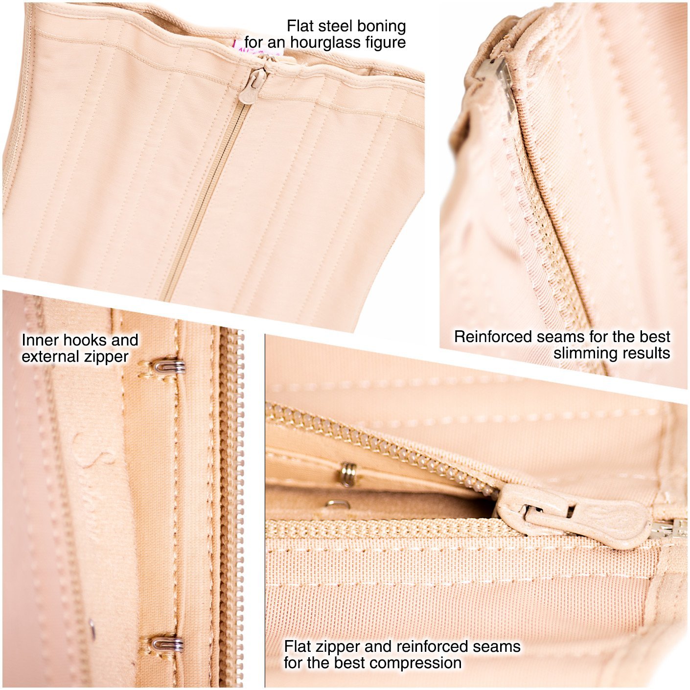Fajas Salome 315-1 | Faja Moldeadora Control Abdomen para Mujer Uso Diario Fajas Colombianas para Vestidos-12-Shapes Secrets Fajas