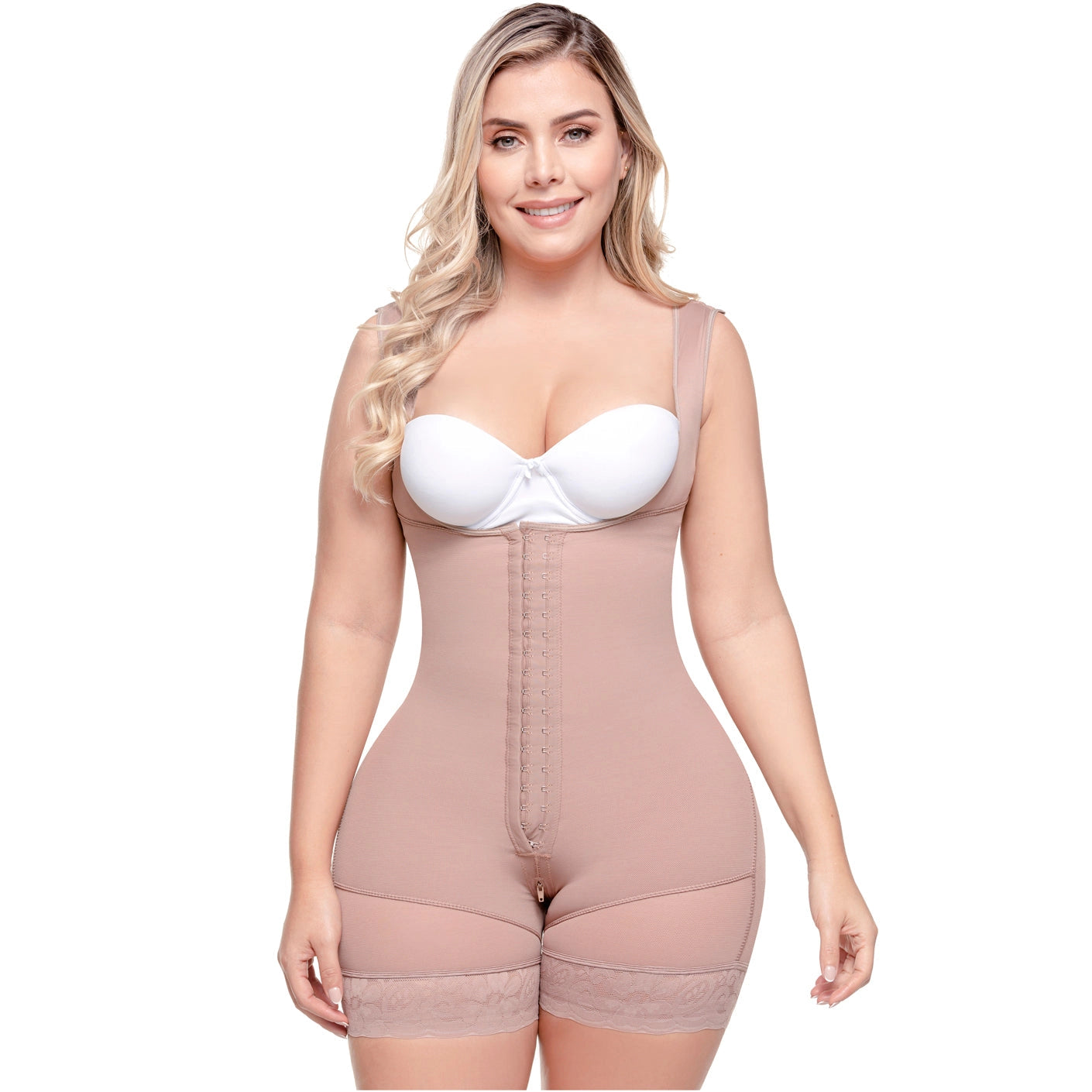 Faja Colombiana Postoperatoria Sonryse 211BF con Control Abdominal y Levanta Glúteos - fajascolombianas