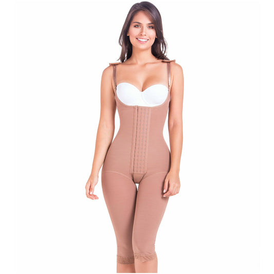 Fajas MariaE 9152 Postsurgical & Postpartum Garment – High Compression & Mid-Back Coverage