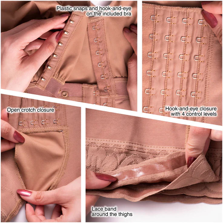 Daily Use Best Everyday Shapewear Medium compression & high-back design Fajas Sonryse086BF-20-Shapes Secrets Fajas