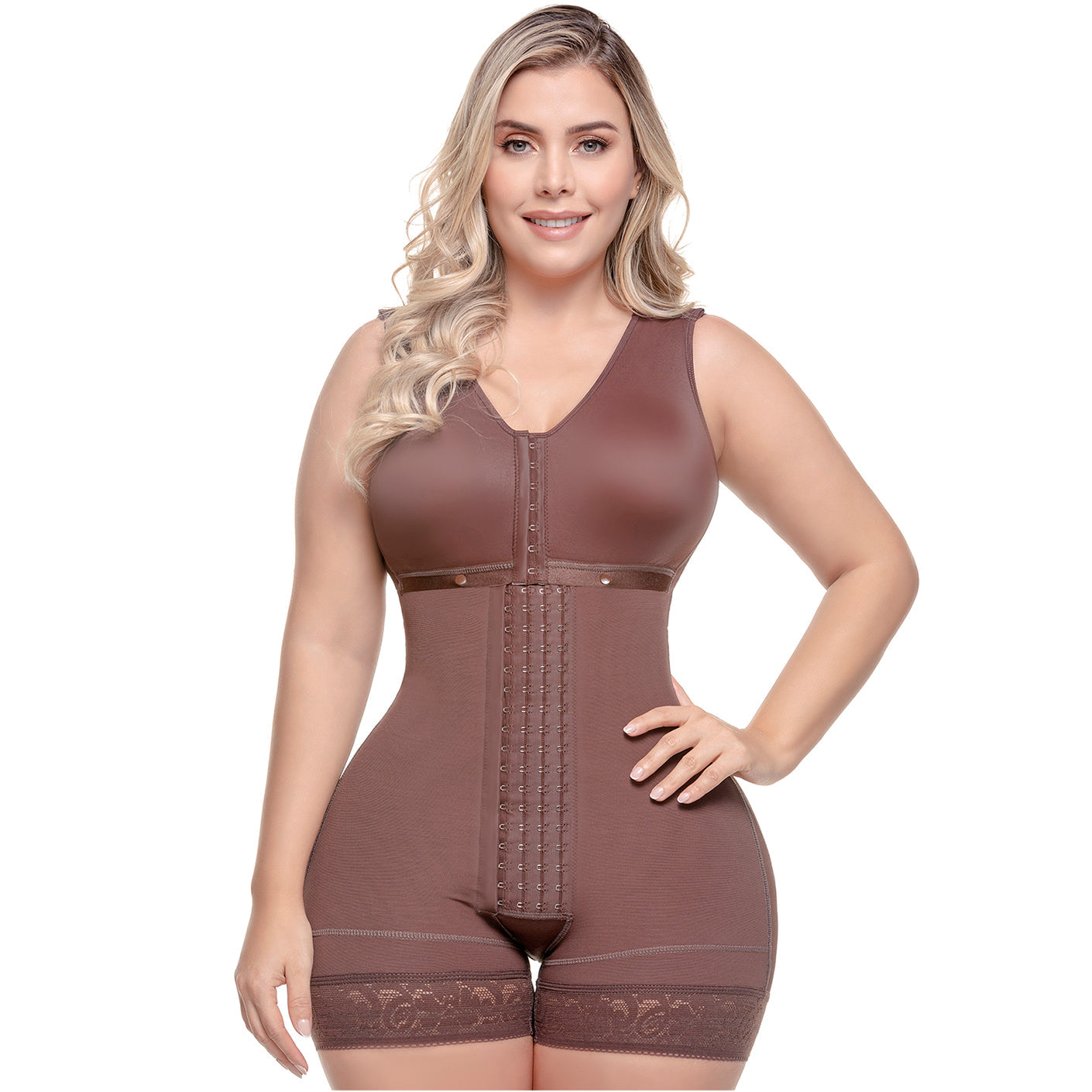 Daily Use Best Everyday Shapewear Medium compression & high-back design Fajas Sonryse086BF-15-Shapes Secrets Fajas