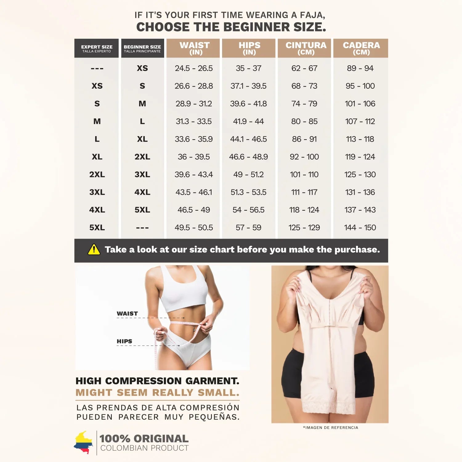 Daily Use Best Everyday Shapewear Medium compression & high-back design Fajas Sonryse086BF-4-Shapes Secrets Fajas